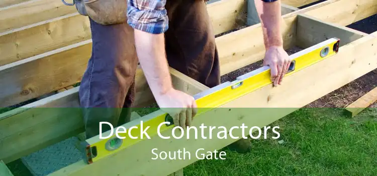 Deck Contractors South Gate